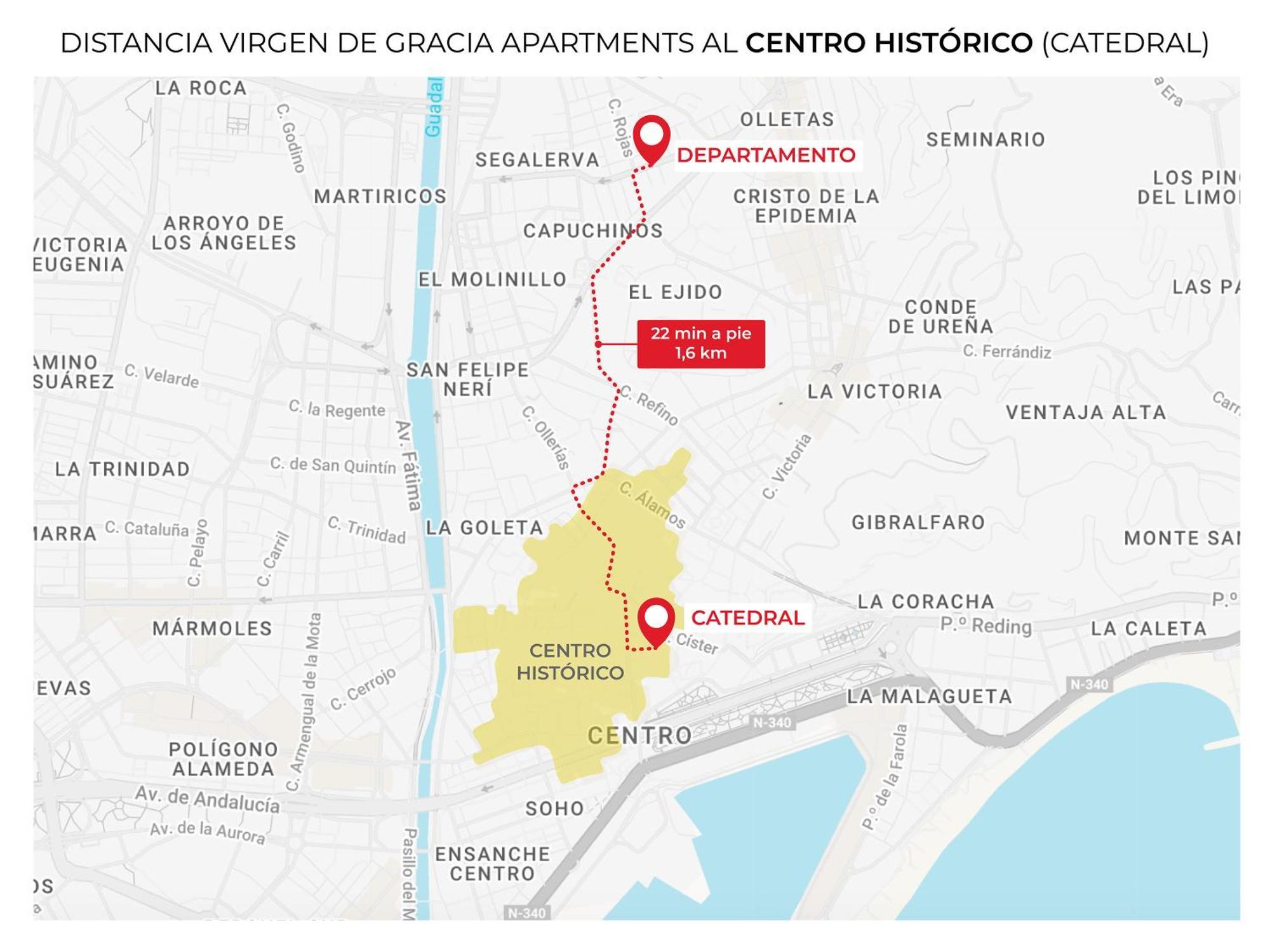 Virgen De Gracia Apartments Málaga Extérieur photo